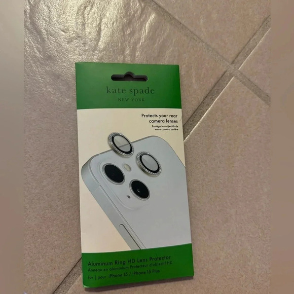 - kate spade new york Aluminum Ring Lens Protector Set in Silver new in box - Picture 10 of 16